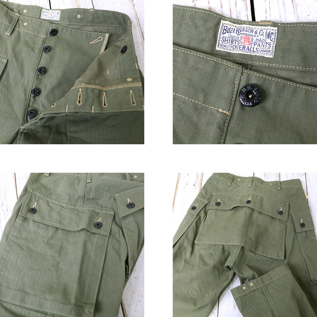 BUZZ RICKSON’S『U.S.MARINE CORPS M-1944 HERRINGBONE PANTS SHORT LENGTH』