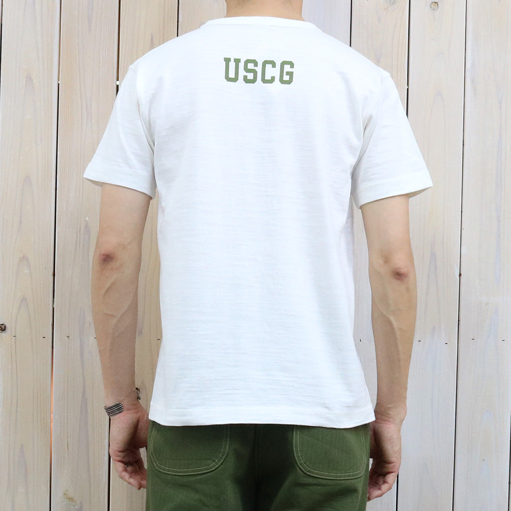 BUZZ RICKSON’S : SLUB YARN T-SHIRT COAST GUARD