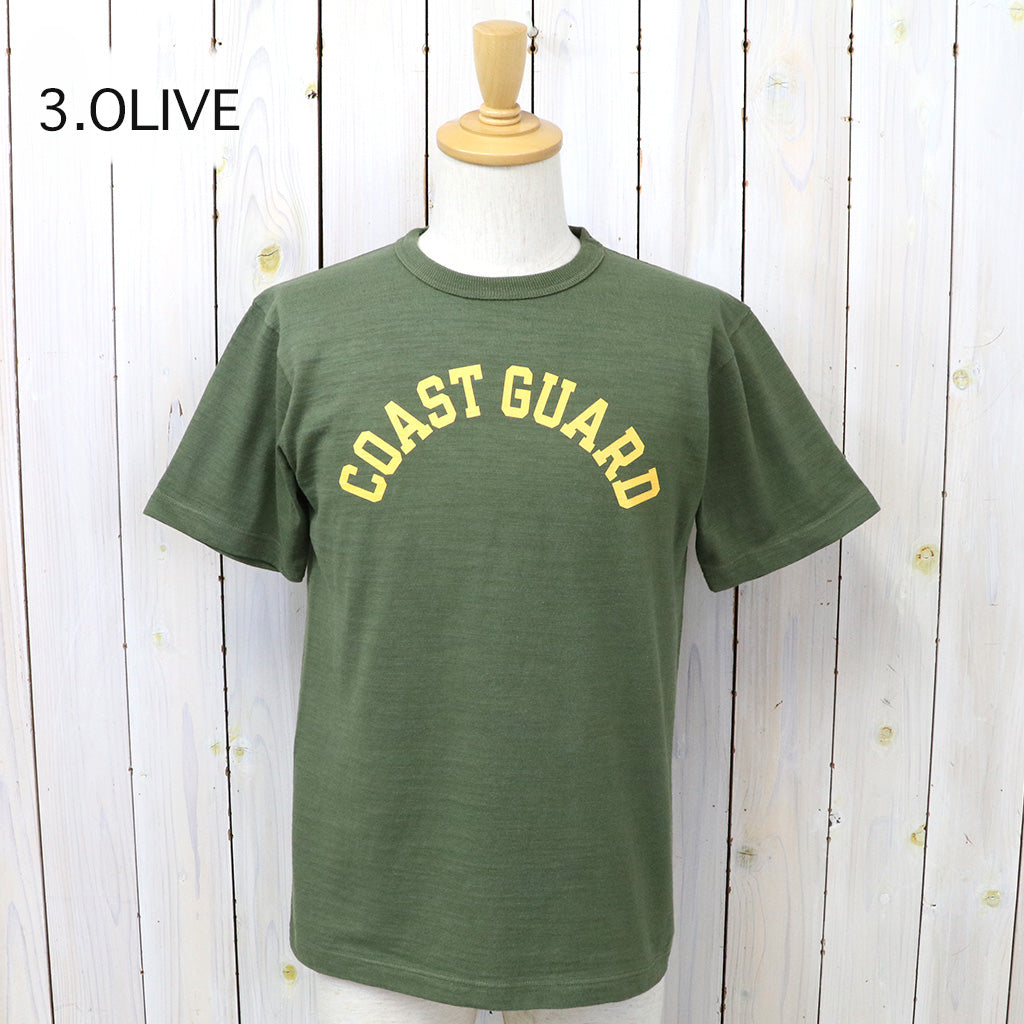 BUZZ RICKSON’S : SLUB YARN T-SHIRT COAST GUARD