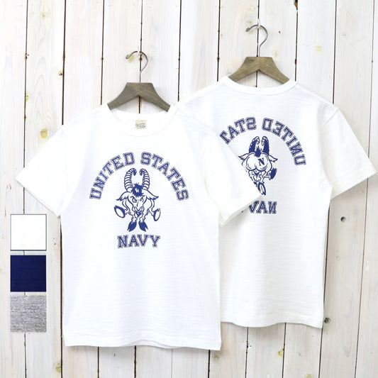 BUZZ RICKSON’S : SLUB YARN T-SHIRT UNITED STATES NAVY