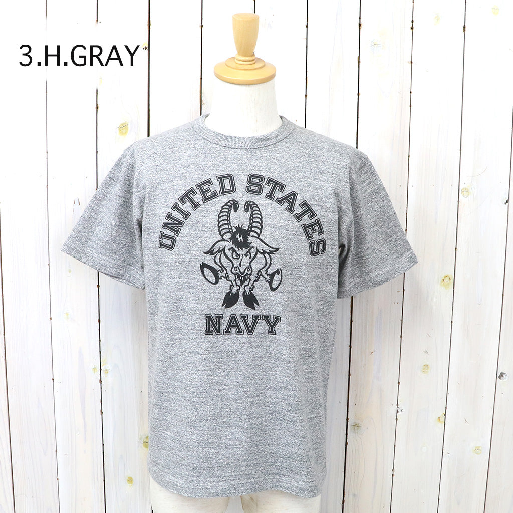 BUZZ RICKSON’S : SLUB YARN T-SHIRT UNITED STATES NAVY