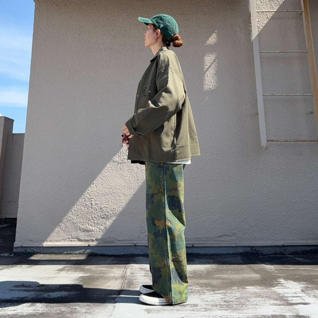 BUZZ RICKSON’S : MITCHELL PATTERN CAMOUFLAGE TROUSERS CIVILIAN MODEL
