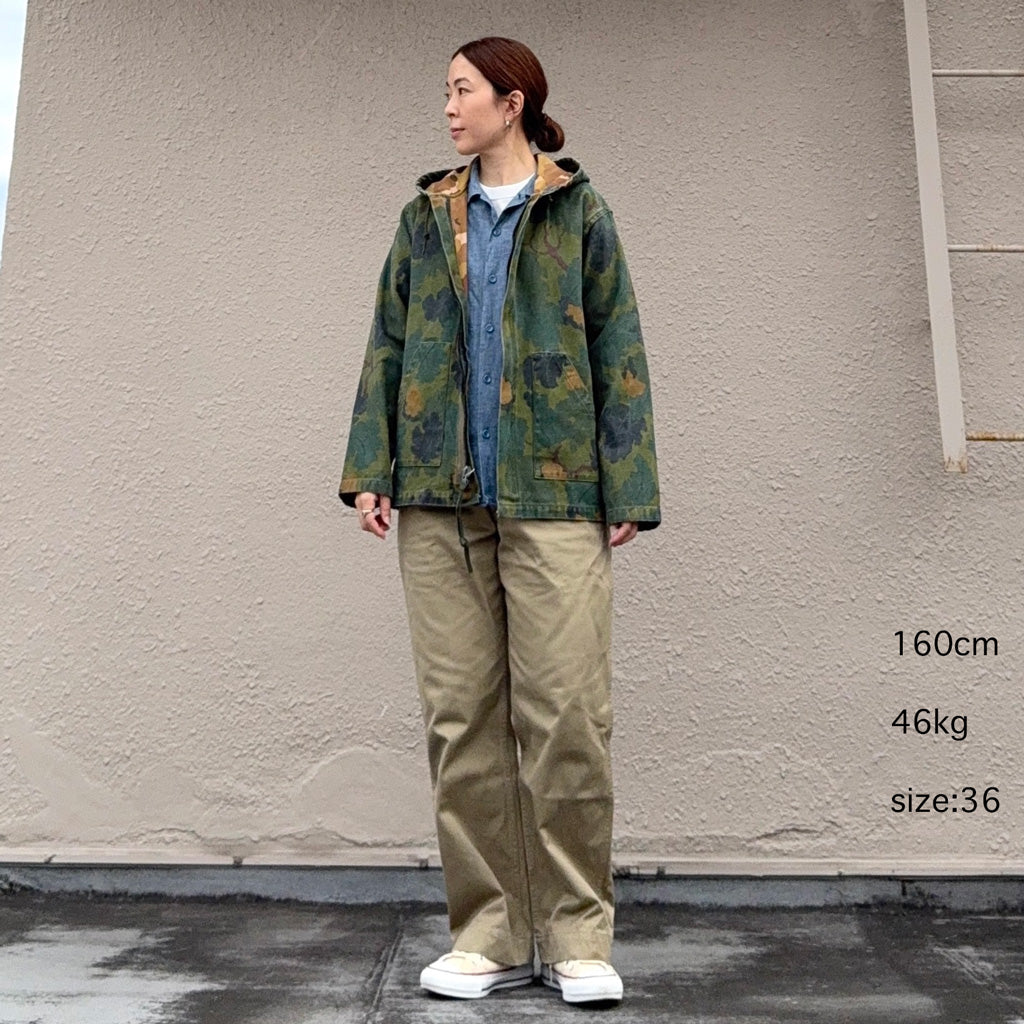 BUZZ RICKSON’S : MITCHELL PATTERN CAMOUFLAGE PARKA CIVILIAN MODEL