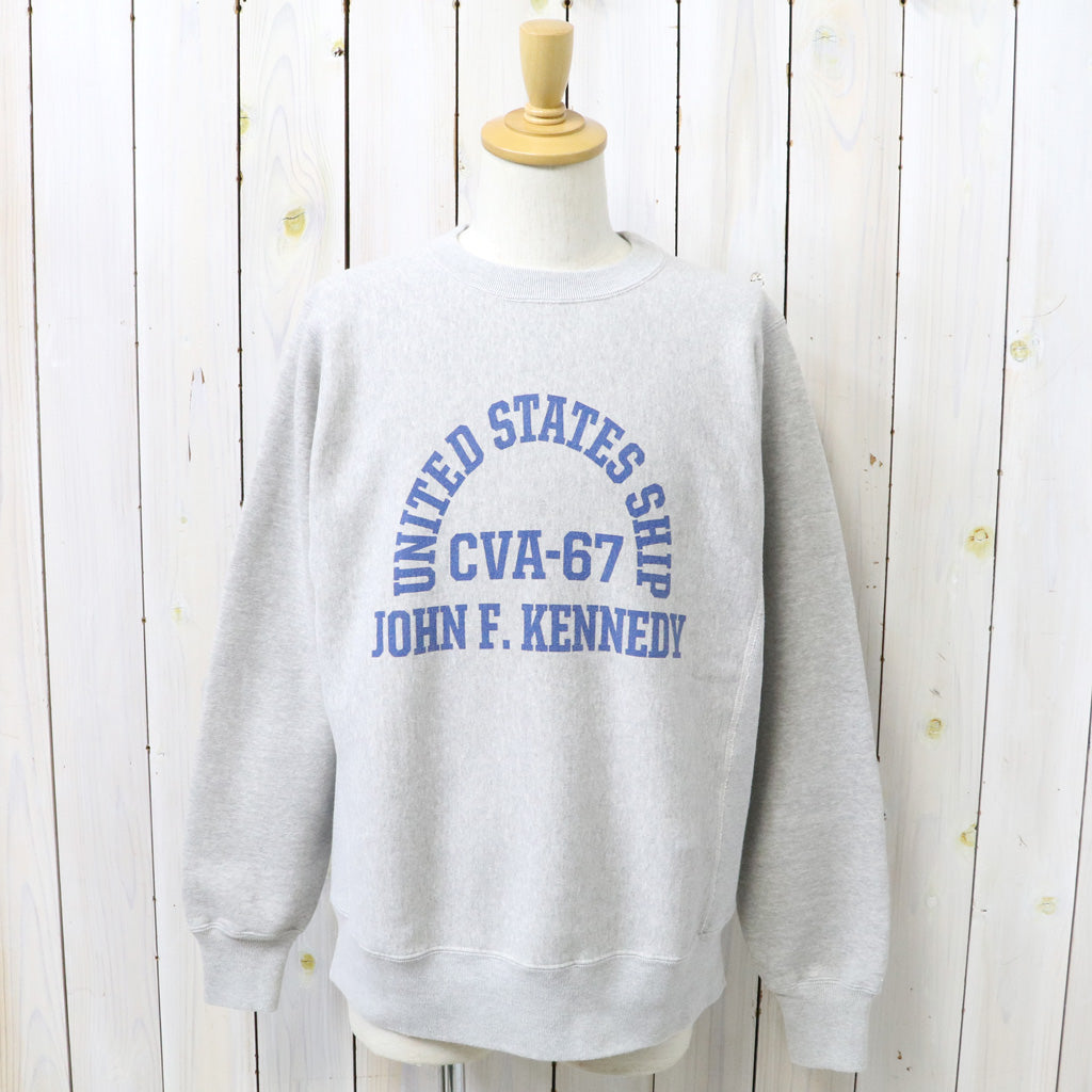 BUZZ RICKSON’S : HORIZONTAL KNITTING SWEAT SHIRT CVA-67 J.F.KENNEDY