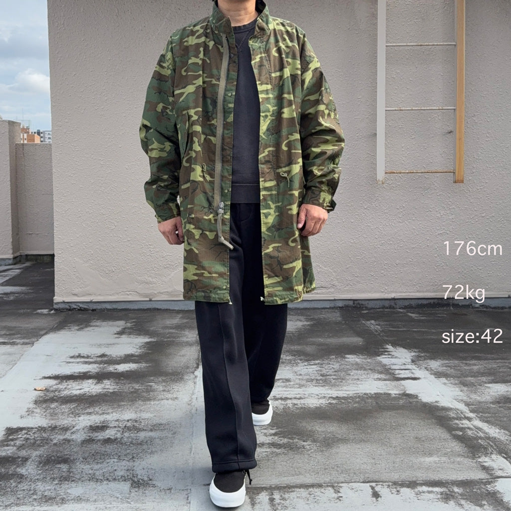 BUZZ RICKSON’S : HOOD,EXTREME COLD WEATHER M-65 ERDL CAMOUFLAGE WATER REPELLENT CIVILIAN MODEL
