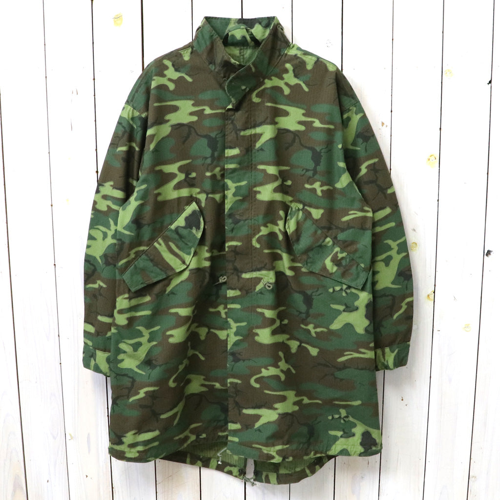 BUZZ RICKSON’S : HOOD,EXTREME COLD WEATHER M-65 ERDL CAMOUFLAGE WATER REPELLENT CIVILIAN MODEL