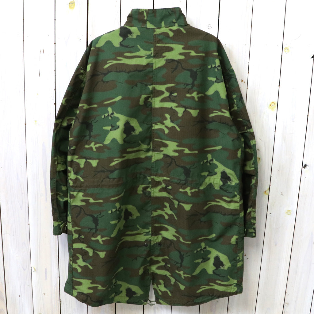 BUZZ RICKSON’S : HOOD,EXTREME COLD WEATHER M-65 ERDL CAMOUFLAGE WATER REPELLENT CIVILIAN MODEL