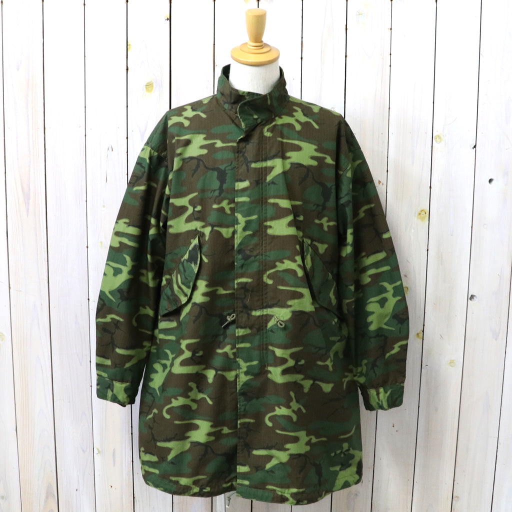 BUZZ RICKSON’S : HOOD,EXTREME COLD WEATHER M-65 ERDL CAMOUFLAGE WATER REPELLENT CIVILIAN MODEL