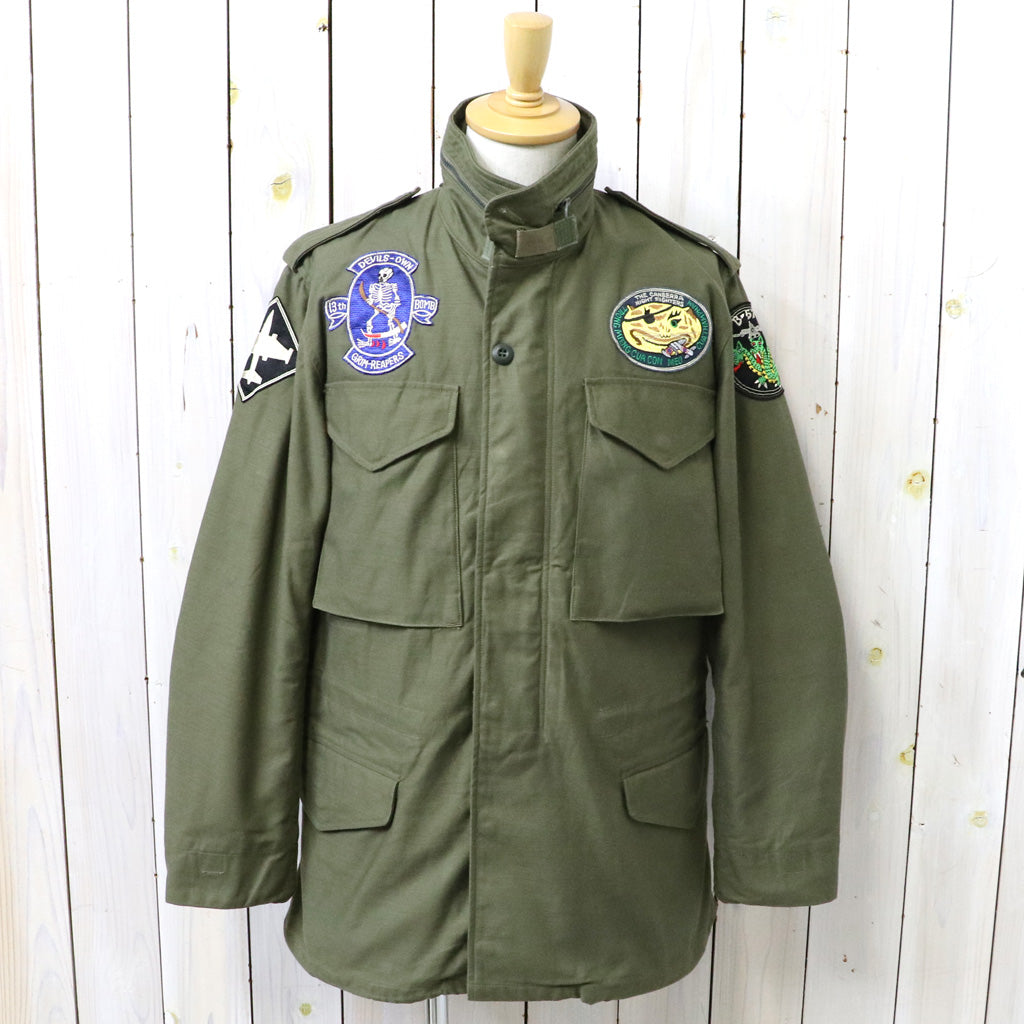 BUZZ RICKSON’S : COAT,MAN’S FIELD M-65 “BUZZ RICKSON MFG.CO.,INC.” 13th BOMB.SQ.”Grim Reapers”