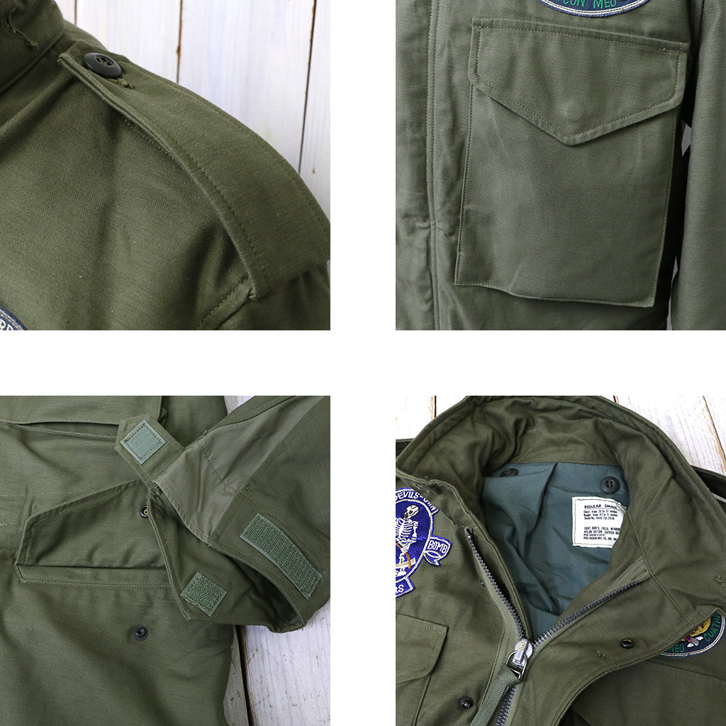 BUZZ RICKSON’S : COAT,MAN’S FIELD M-65 “BUZZ RICKSON MFG.CO.,INC.” 13th BOMB.SQ.”Grim Reapers”