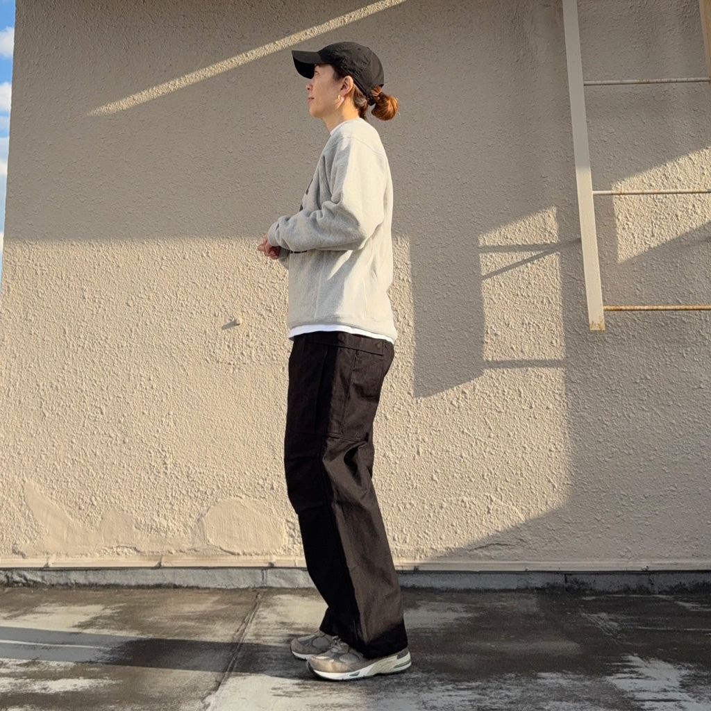 BUZZ RICKSON’S : HORIZONTAL KNITTING SWEAT SHIRT ARMY FOOTBALL