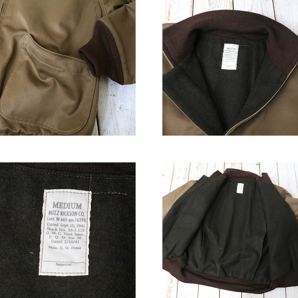 BUZZ RICKSON’S : TANKERS “BROWN VERSION” BUZZ RICKSON MFG.CO.