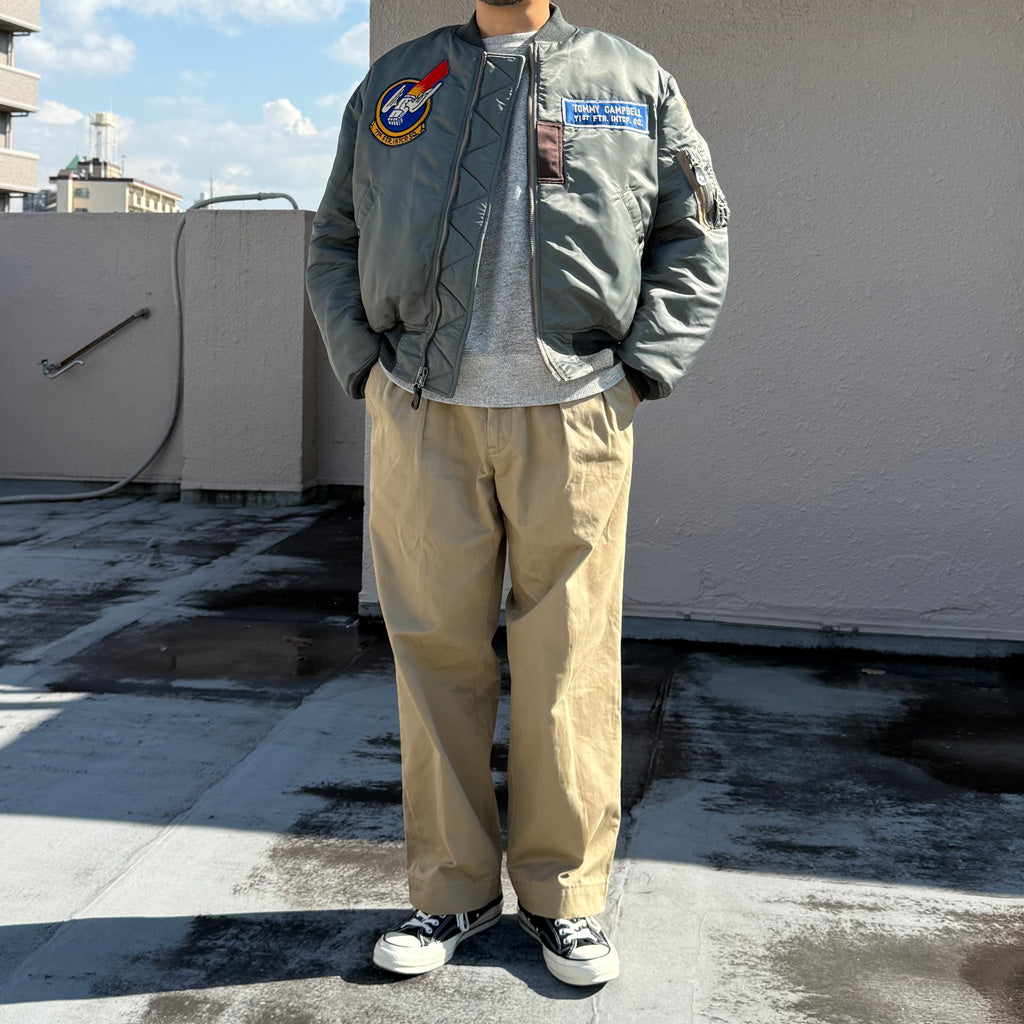 BUZZ RICKSON’S : MA-1 1st MODEL ALBERT TURNER &Co.,INC. 71st FTR.INTCP.SQ.