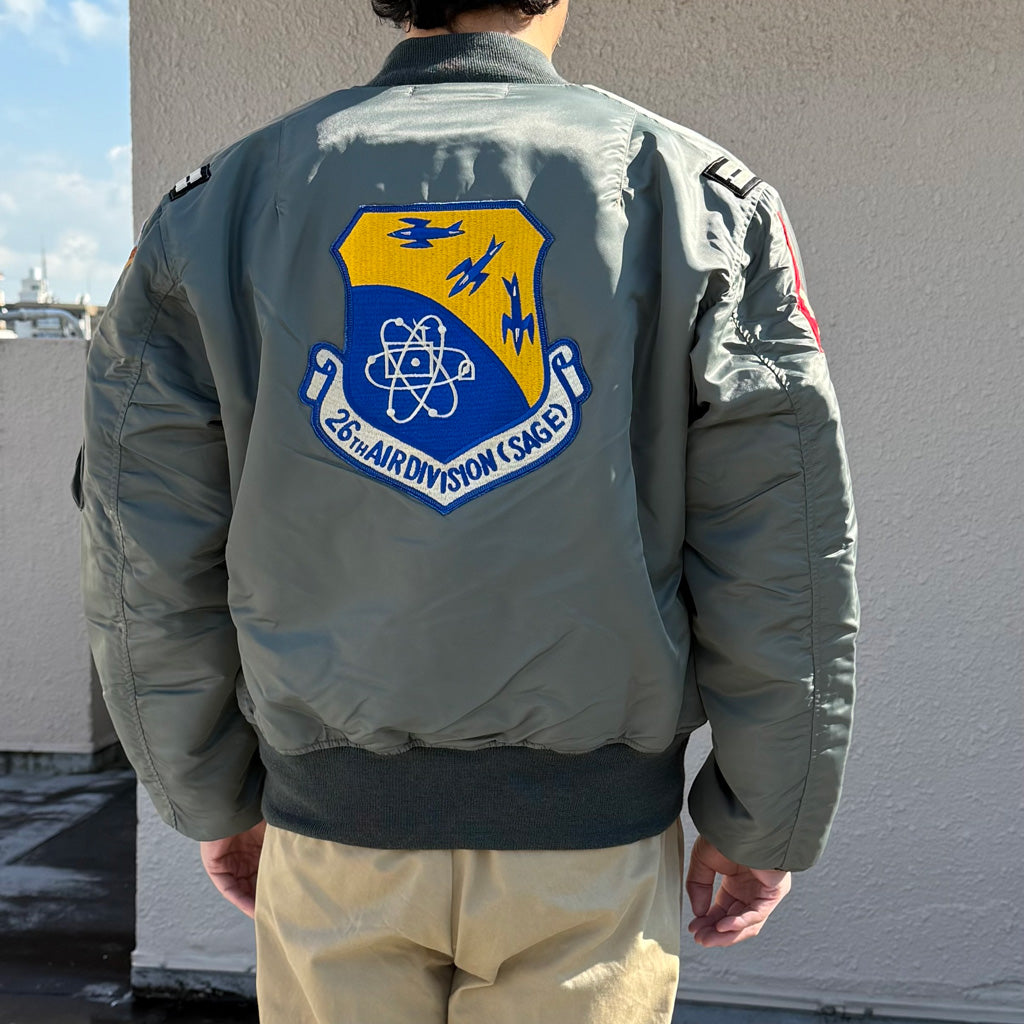 BUZZ RICKSON’S : MA-1 1st MODEL ALBERT TURNER &Co.,INC. 71st FTR.INTCP.SQ.