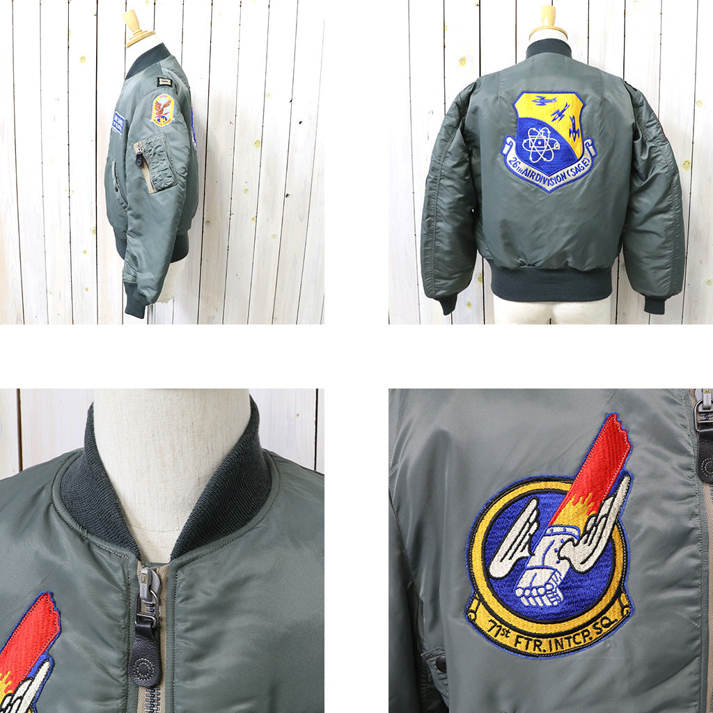 BUZZ RICKSON’S : MA-1 1st MODEL ALBERT TURNER &Co.,INC. 71st FTR.INTCP.SQ.