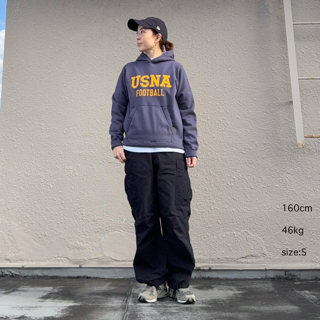 BUZZ RICKSON’S : SWEAT PARKA U.S.NAVAL ACADEMY (NAVY)