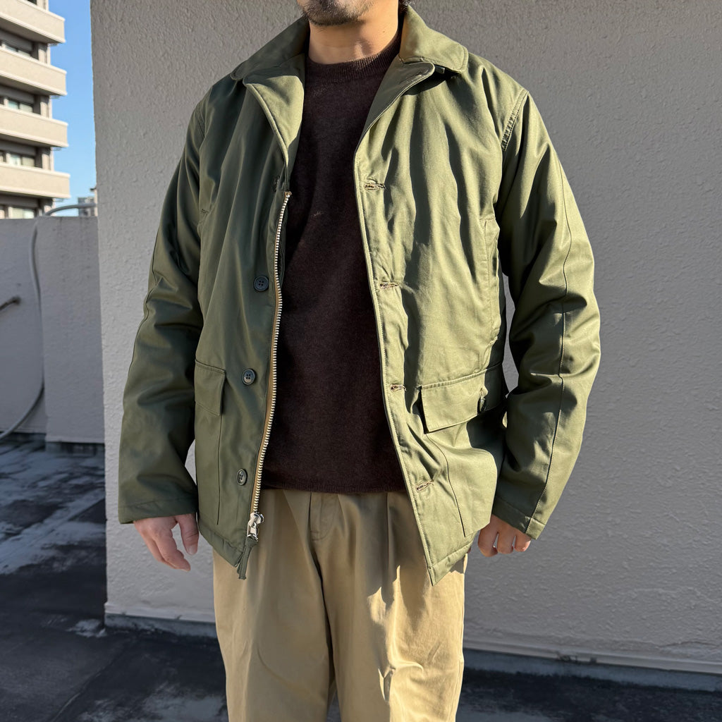BUZZ RICKSON'S (バズリクソンズ) : N-1 KHAKI “NAVAL CLOTHING DEPOT