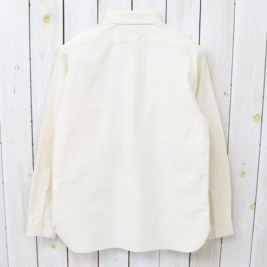 BUZZ RICKSON’S : WHITE CHAMBRAY WORK SHIRT (OFF WHITE)