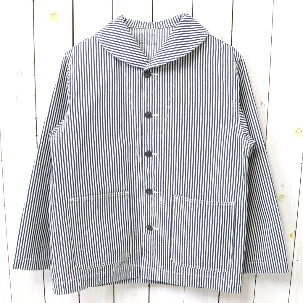 BUZZ RICKSON’S : U.S.NAVY WWII UTILITY HICKORY JACKET