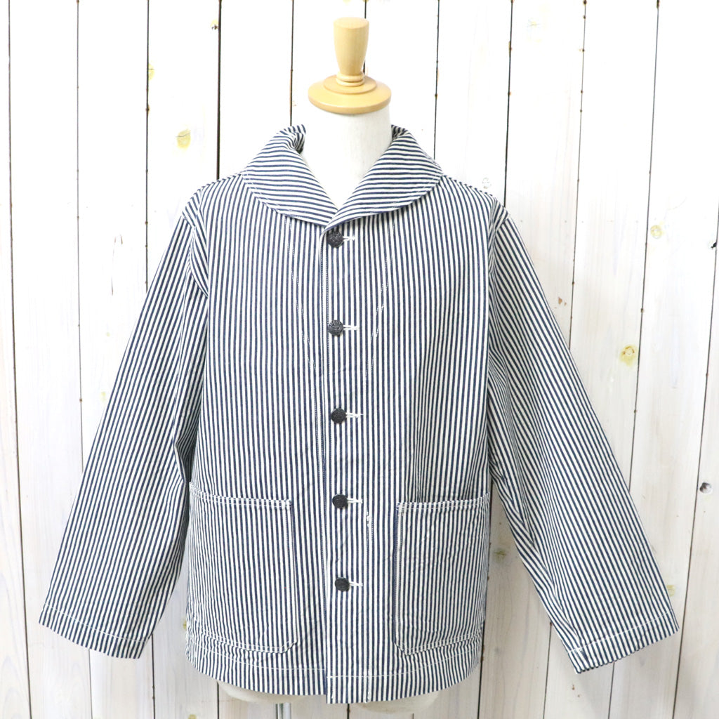 BUZZ RICKSON’S : U.S.NAVY WWII UTILITY HICKORY JACKET