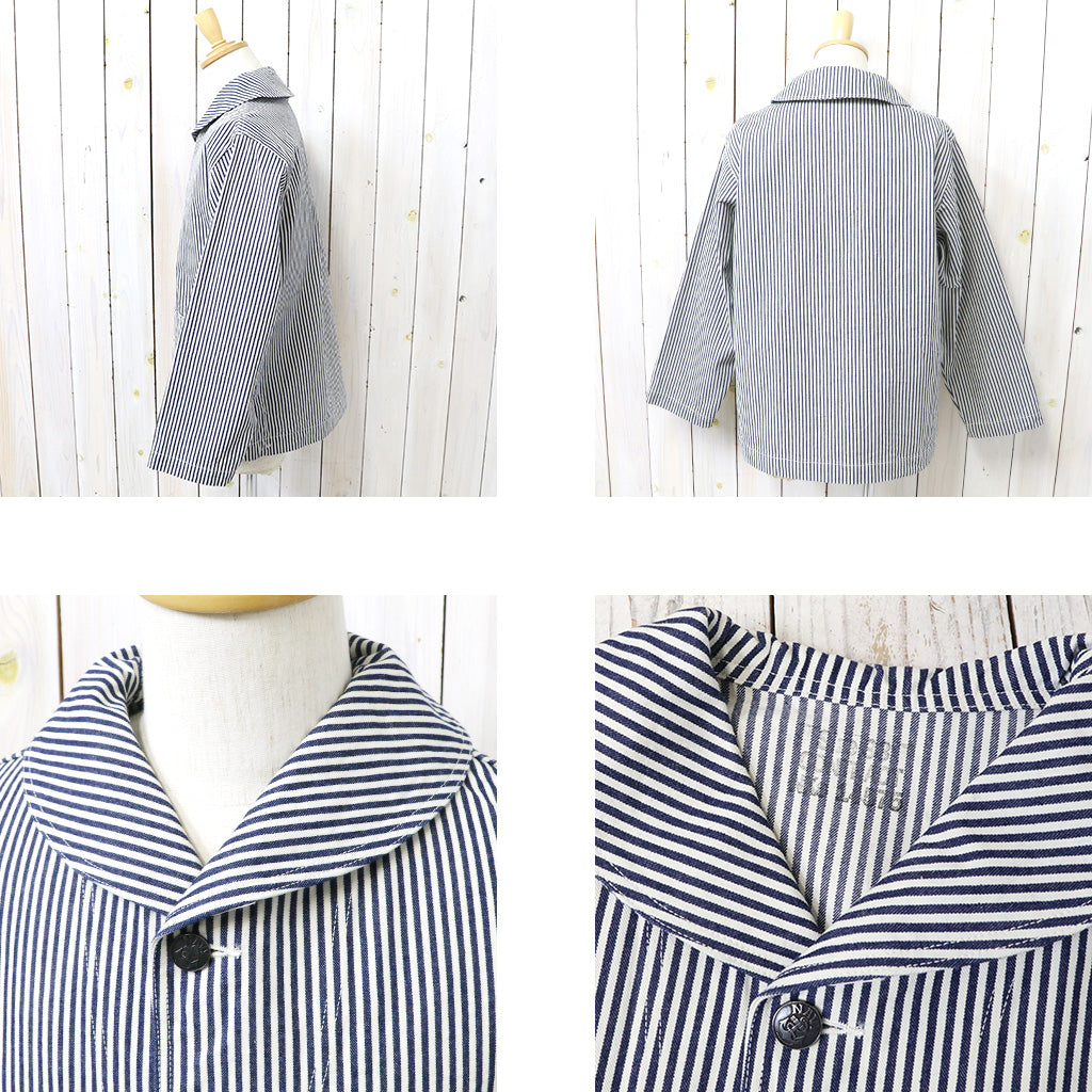 BUZZ RICKSON’S : U.S.NAVY WWII UTILITY HICKORY JACKET