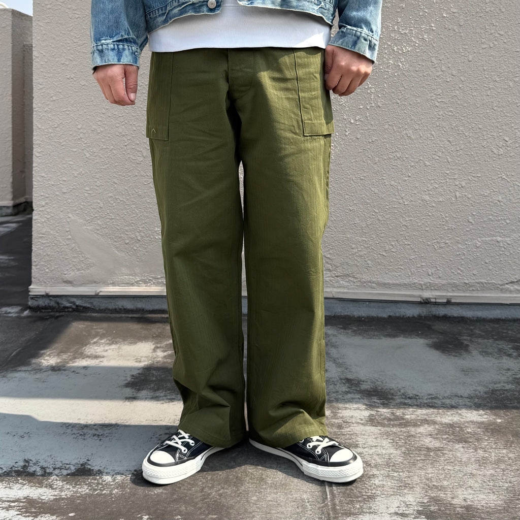BUZZ RICKSON’S : TROUSERS HERRINGBONE TWILL SPECIAL