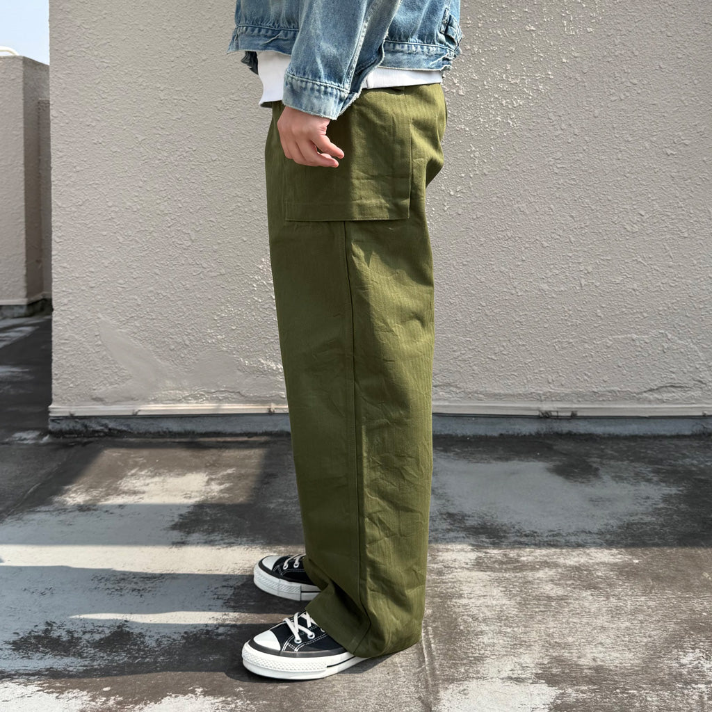BUZZ RICKSON’S : TROUSERS HERRINGBONE TWILL SPECIAL