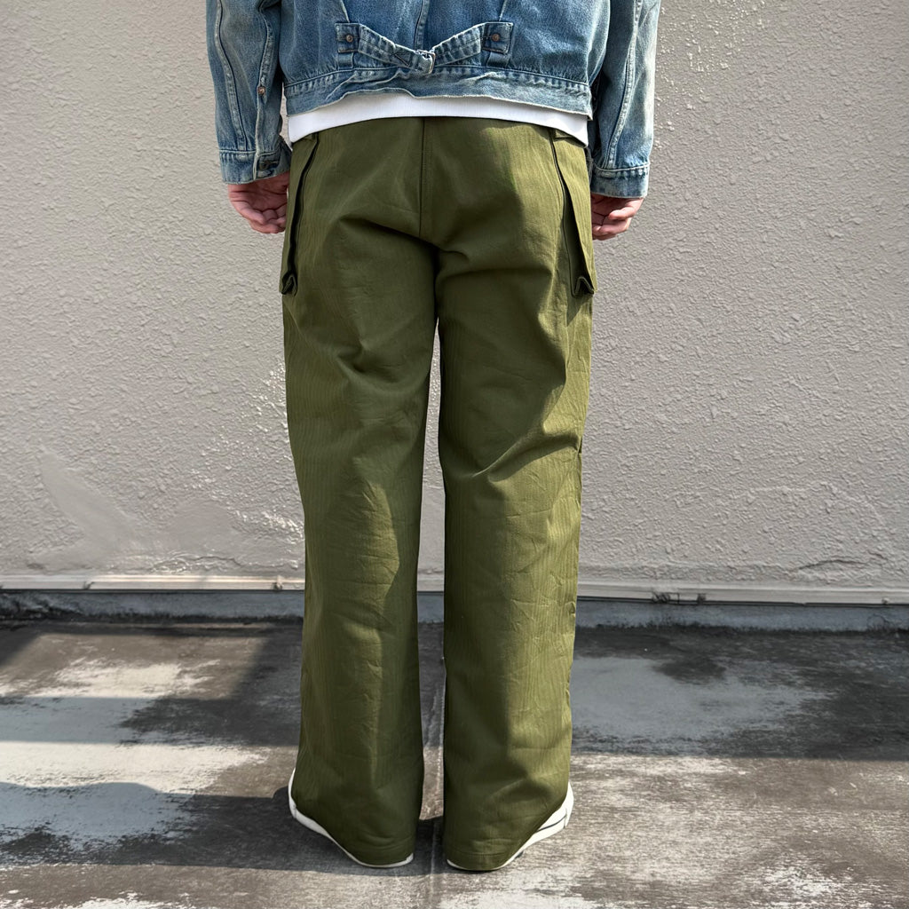 BUZZ RICKSON’S : TROUSERS HERRINGBONE TWILL SPECIAL