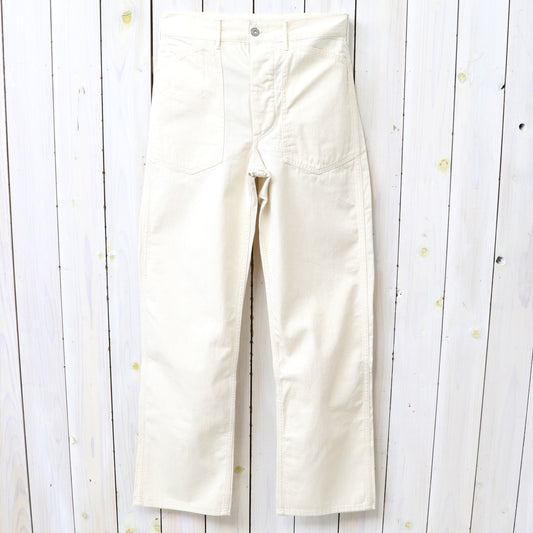 BUZZ RICKSON’S : TROUSERS,WORKING,WHITE TWILL