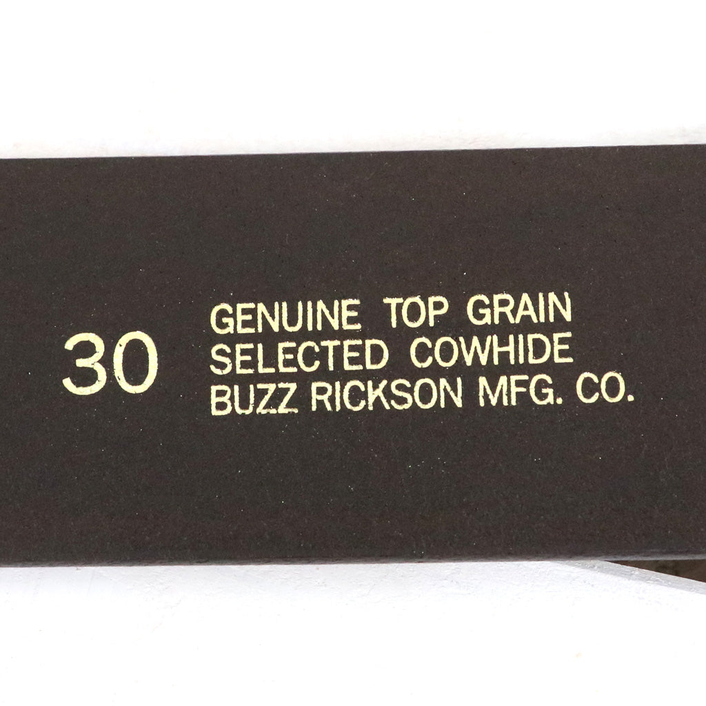 BUZZ RICKSON’S : BELT,LEATHER,ENLISTED,MAN’S (BROWN)