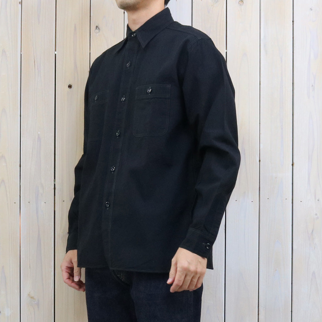 BUZZ RICKSON’S WILLOAM GIBSON COLLECTION : BLACK CHAMBRAY WORK SHIRT