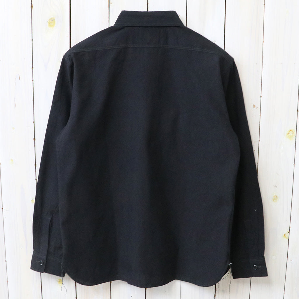 BUZZ RICKSON’S WILLOAM GIBSON COLLECTION : BLACK CHAMBRAY WORK SHIRT