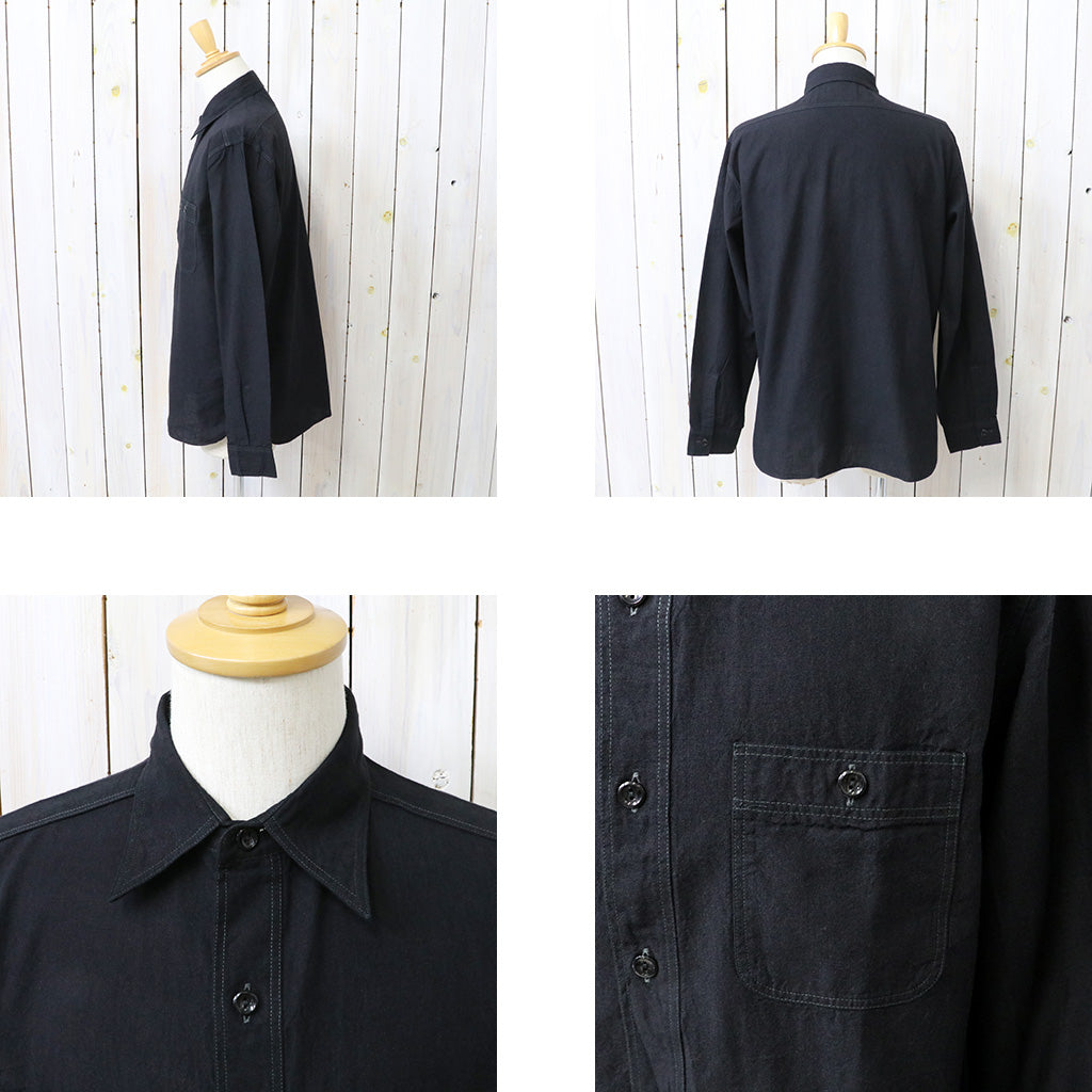 BUZZ RICKSON’S WILLOAM GIBSON COLLECTION : BLACK CHAMBRAY WORK SHIRT