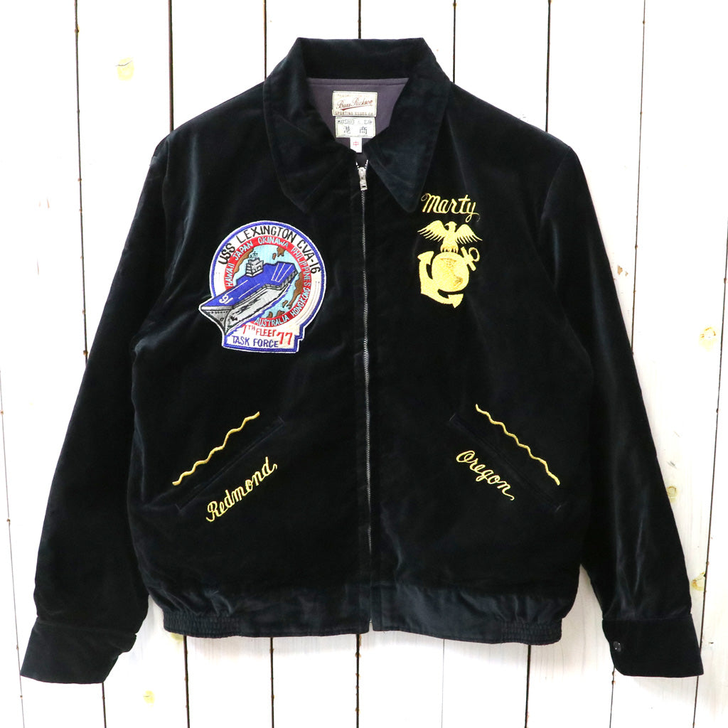 BUZZ RICKSON’S : SOUVENIR JACKET “BUZZ RICKSON’S”×“KOSHO&Co” SPECIAL U.S.S. LEXINGTON CVA-16