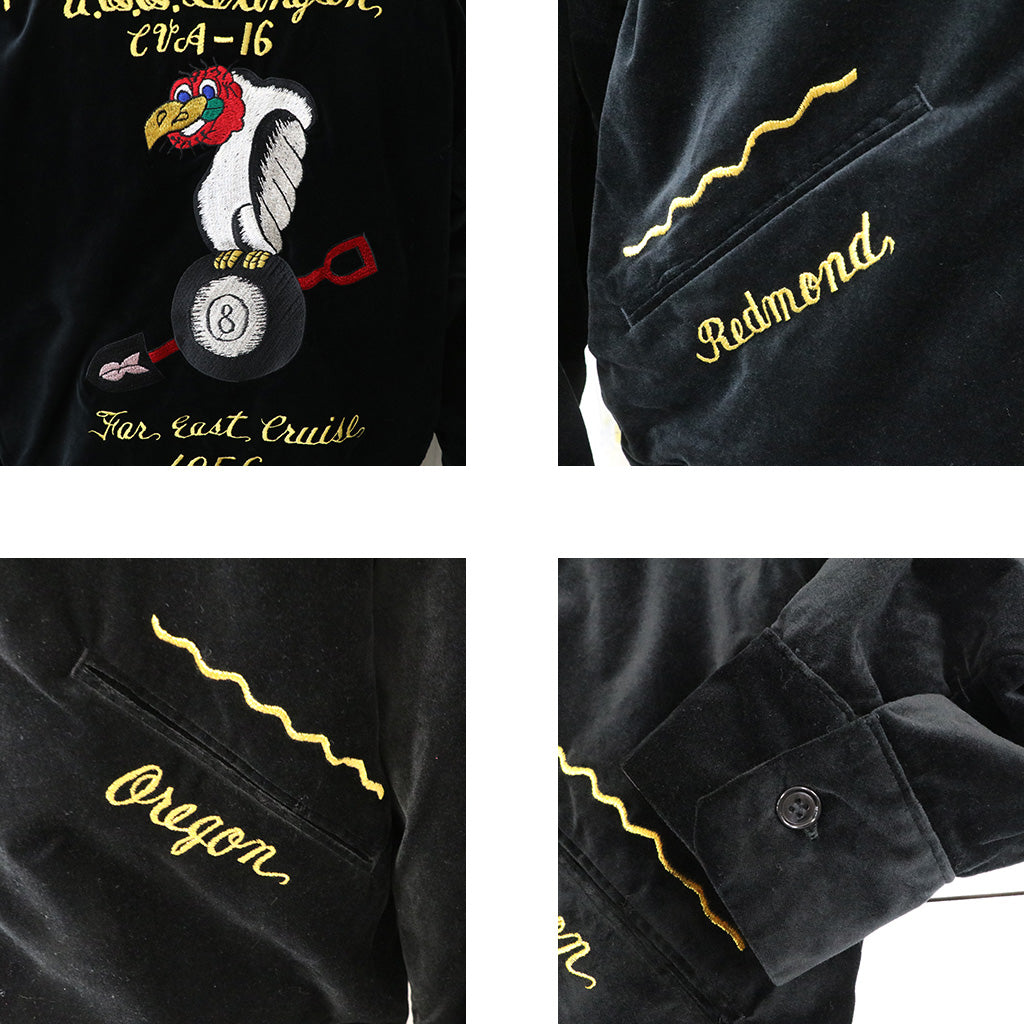 BUZZ RICKSON’S : SOUVENIR JACKET “BUZZ RICKSON’S”×“KOSHO&Co” SPECIAL U.S.S. LEXINGTON CVA-16