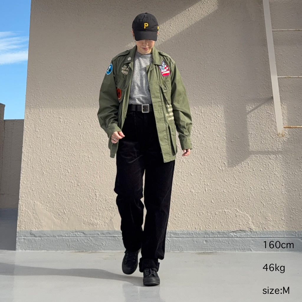 BUZZ RICKSON’S : COAT,MANS COMBAT TROPICAL HAND EMBROIDERY