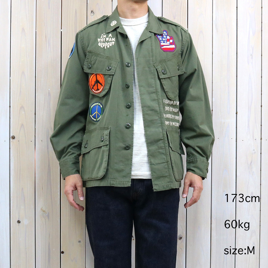 BUZZ RICKSON’S : COAT,MANS COMBAT TROPICAL HAND EMBROIDERY