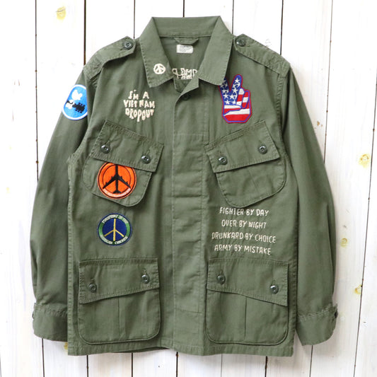 BUZZ RICKSON’S : COAT,MANS COMBAT TROPICAL HAND EMBROIDERY