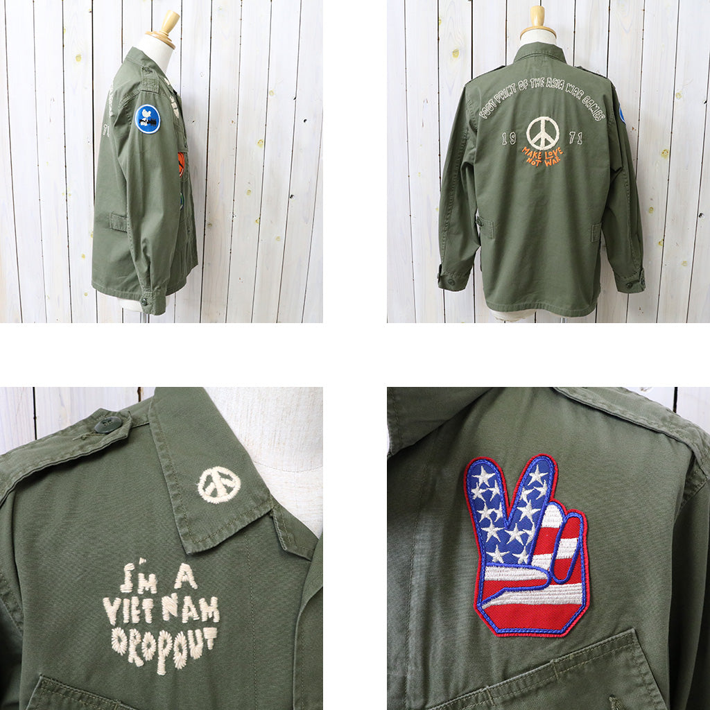 BUZZ RICKSON’S : COAT,MANS COMBAT TROPICAL HAND EMBROIDERY