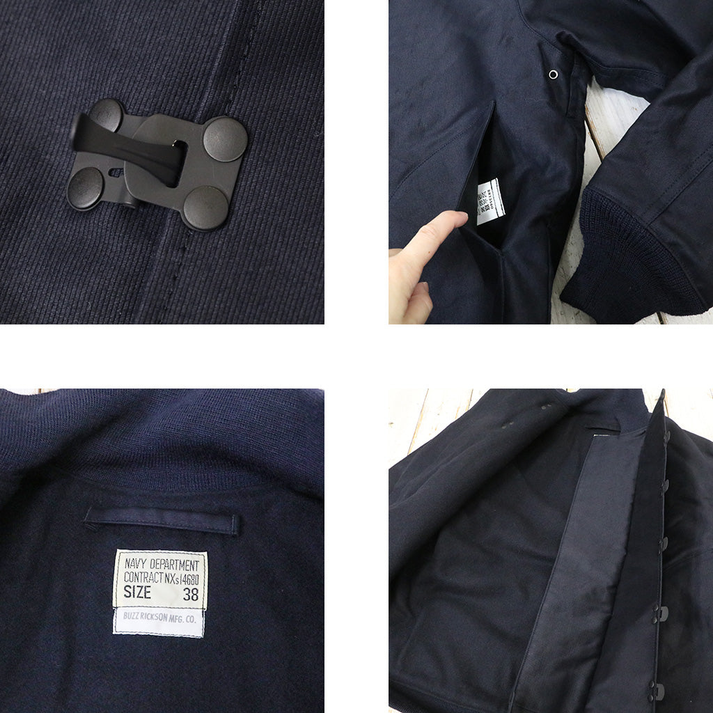 BUZZ RICKSON’S : DECK HOOK “BUZZ RICKSON MFG.CO.” ORIGINAL SPEC (NAVY)