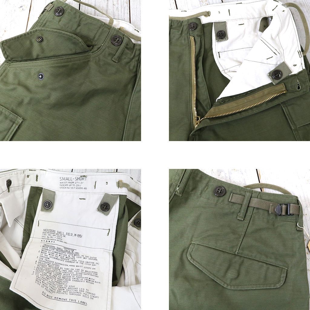 BUZZ RICKSON’S : TROUSERS SHELL,FIELD,M-1951 SHORT LENGTH