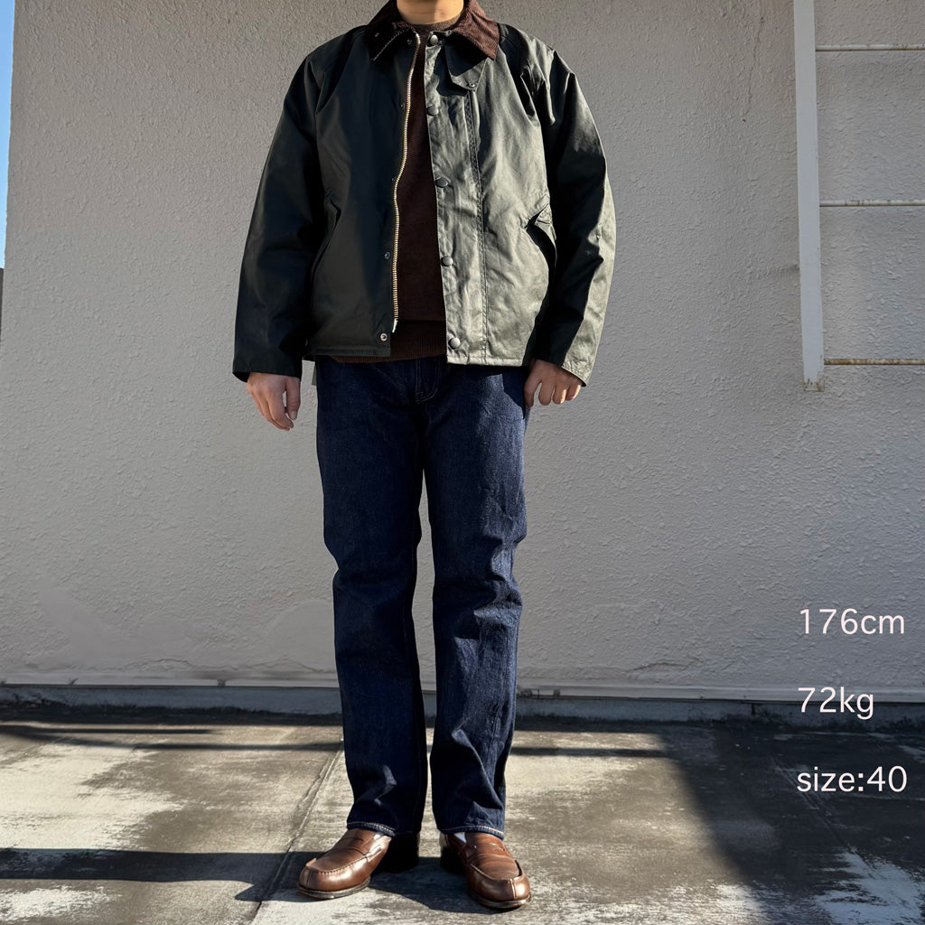 Barbour : OS TRANSPORT WAX (SAGE)