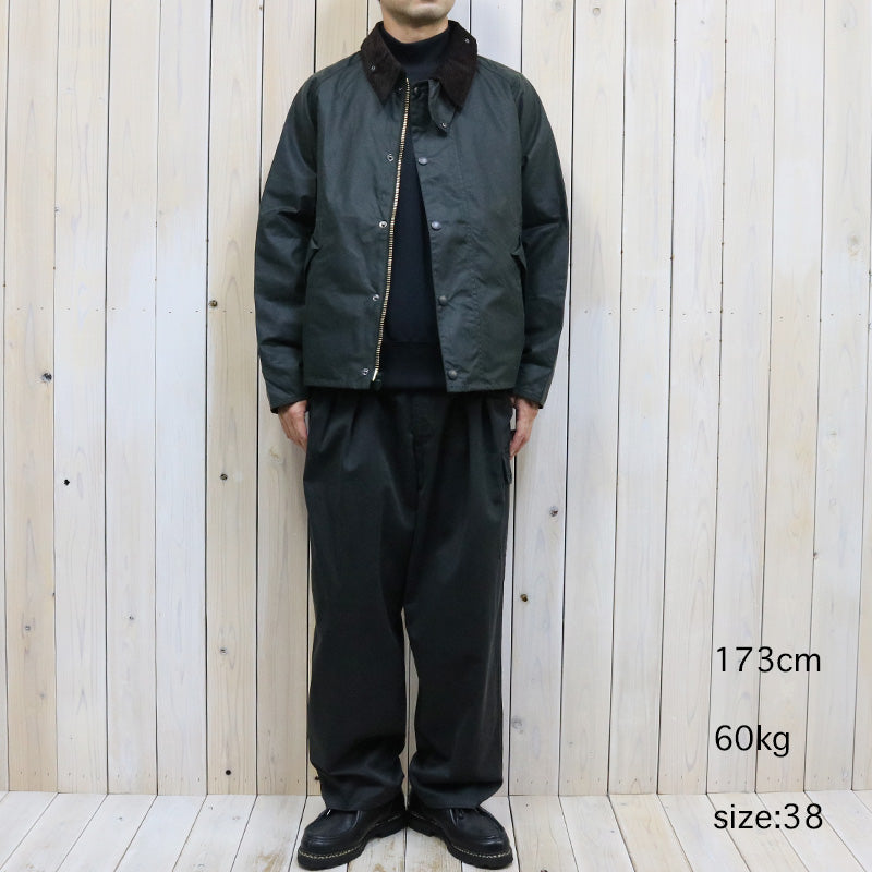 Barbour : OS TRANSPORT WAX (SAGE)