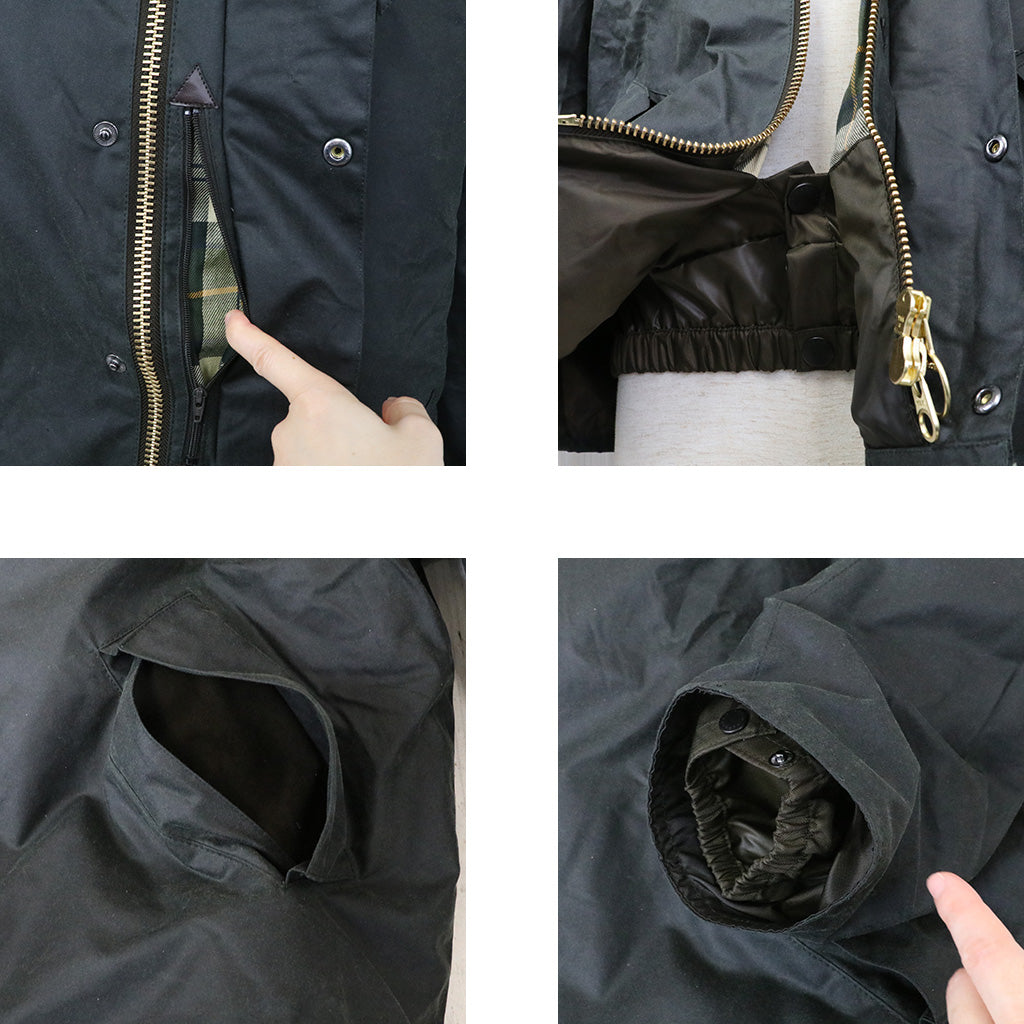 Barbour : OS TRANSPORT WAX (SAGE)