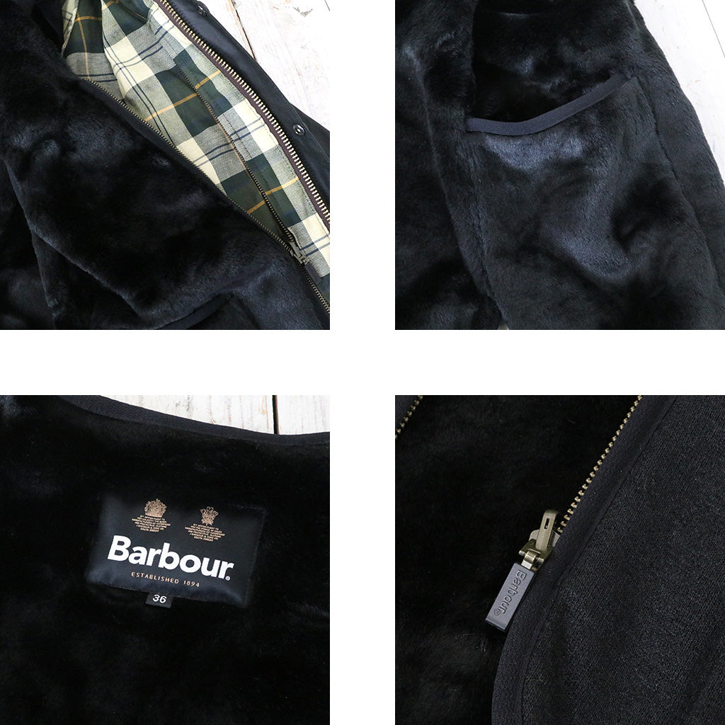 Barbour『FUR LINER』(BLACK)