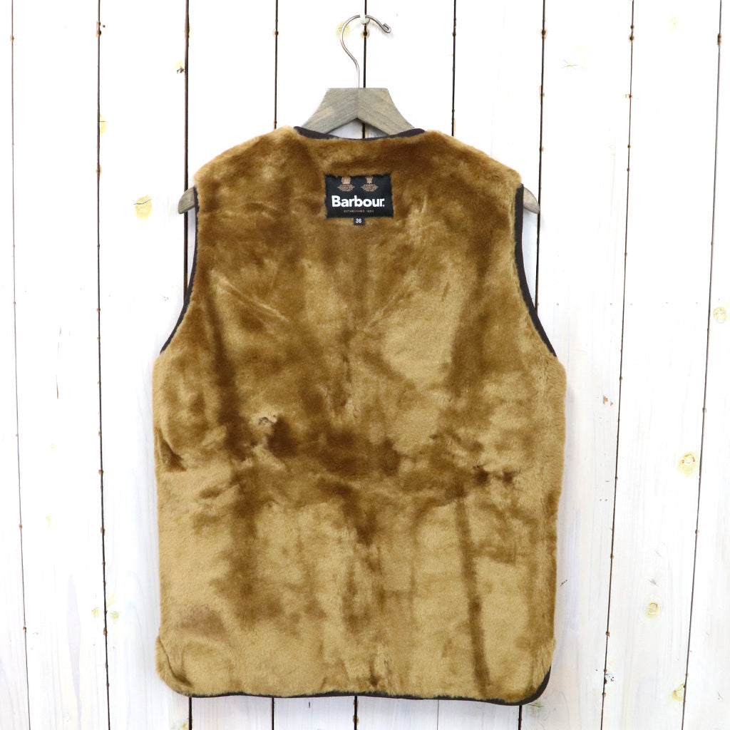 Barbour『FUR LINER』(BROWN)