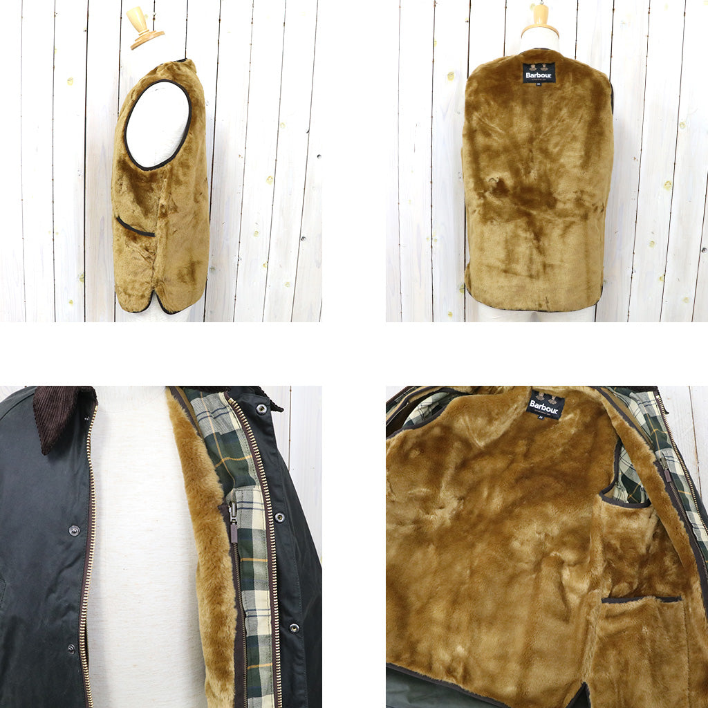 Barbour『FUR LINER』(BROWN)