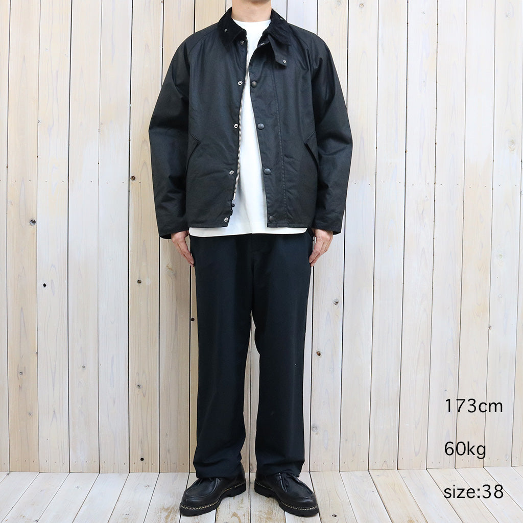 Barbour : OS TRANSPORT WAX (BLACK)