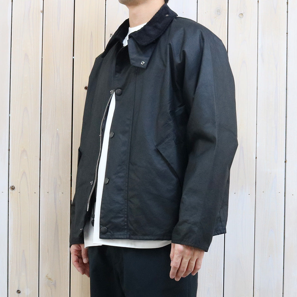 Barbour : OS TRANSPORT WAX (BLACK)