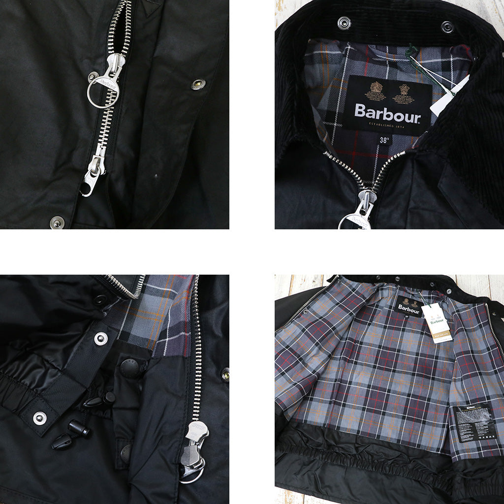 Barbour : OS TRANSPORT WAX (BLACK)